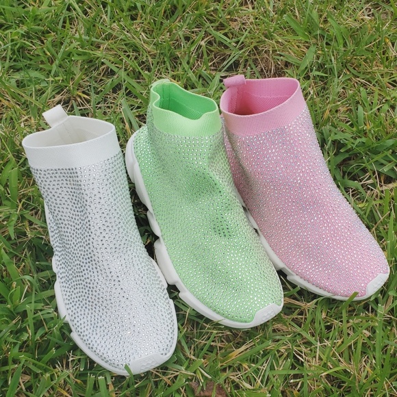 Rhinestone Sneakers Sneakers